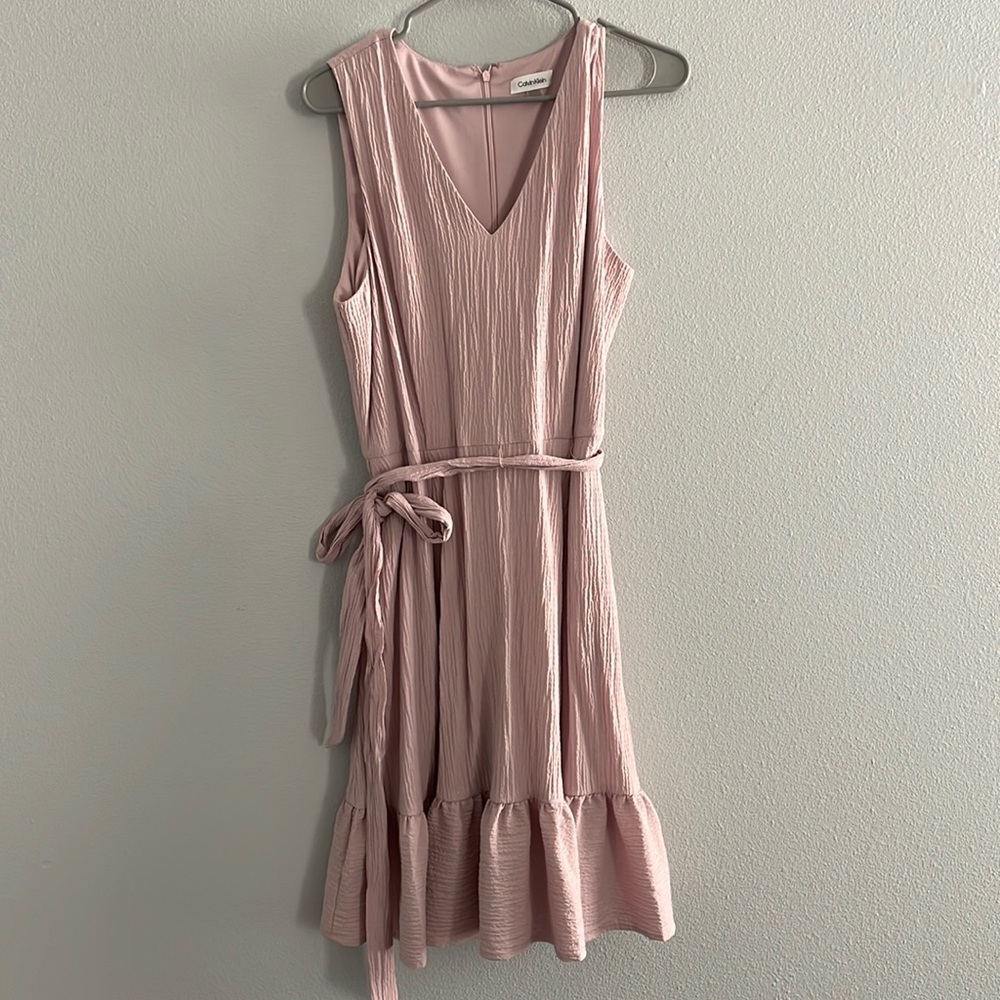 Womens Pink Calvin Klein Dress